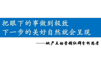 房地產(chǎn)互動(dòng)營(yíng)銷社群分析思考